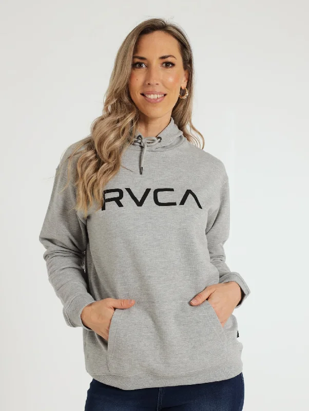 Big RVCA Hoodie - Grey