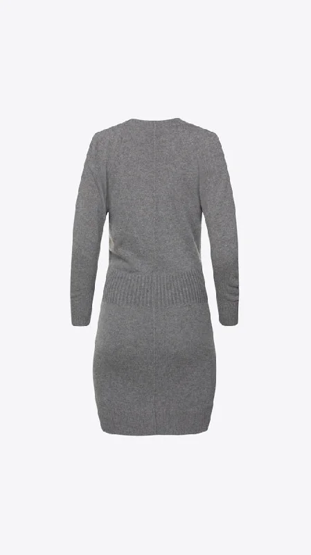 Idris Dress - Stoney Melange