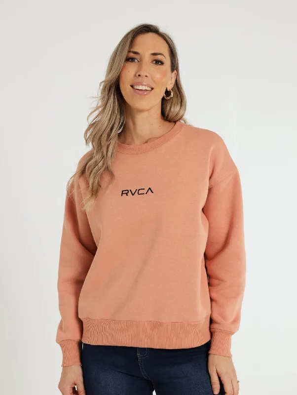 Small Venice Crew Sweater - Light Brown