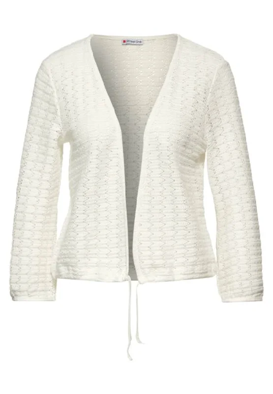 Street One Crochet bolero cardigan 321482