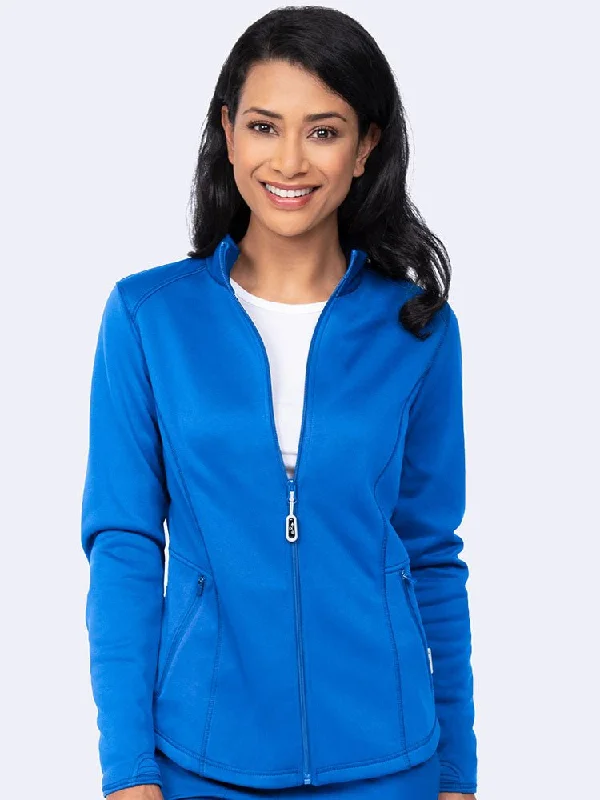 Ava Therese Women's Bonded Fleece Jacket | Royal