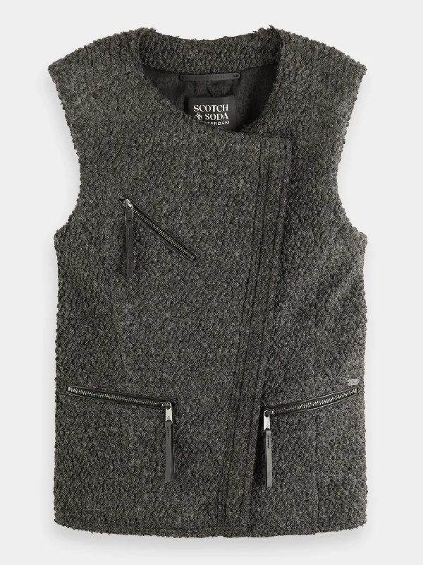 Boucle biker gilet