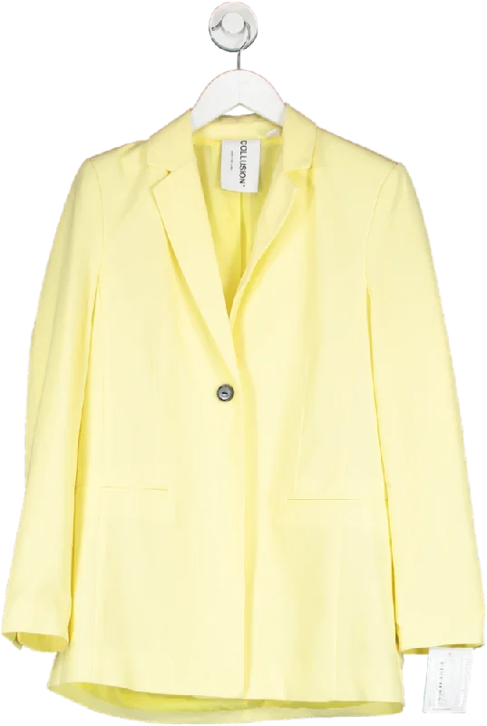 Collusion Yellow Longline Blazer UK 8