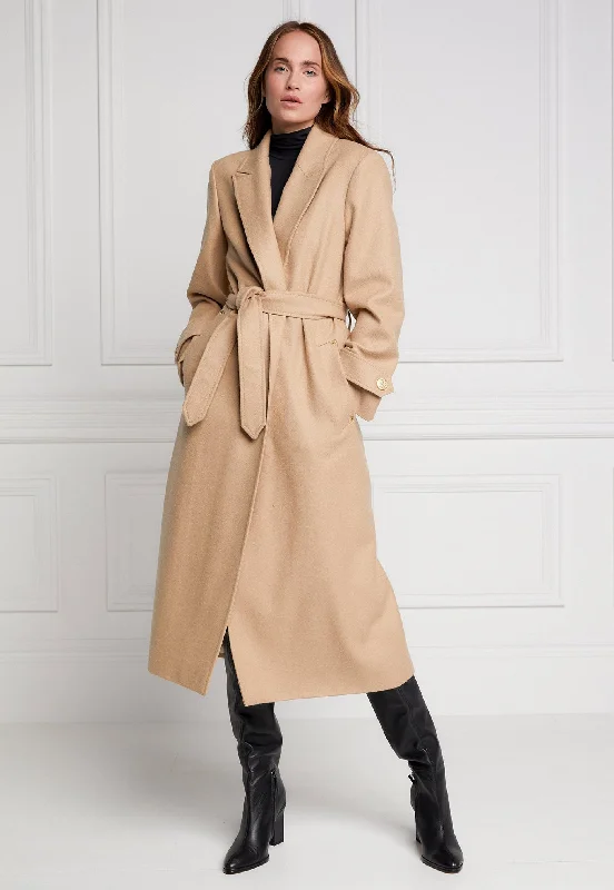 Wrap Coat - Camel