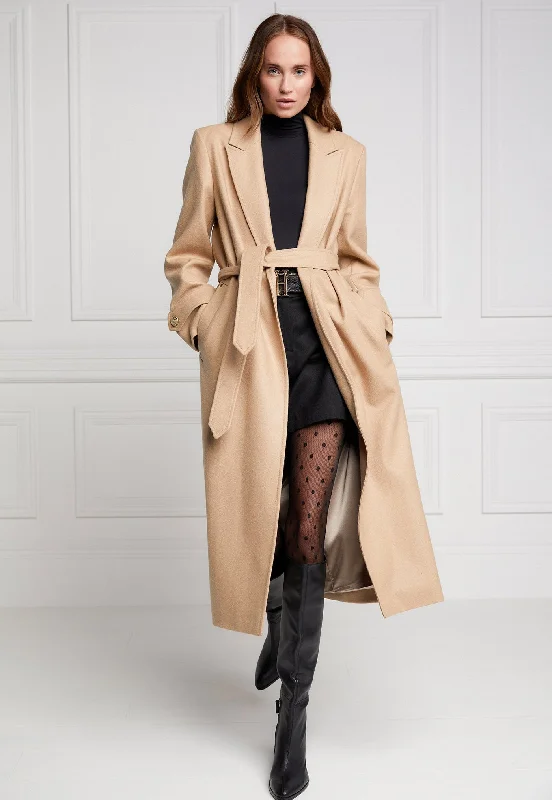 Wrap Coat - Camel