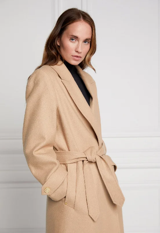 Wrap Coat - Camel