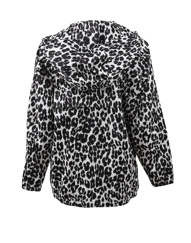 Leopard Printed Hoodie