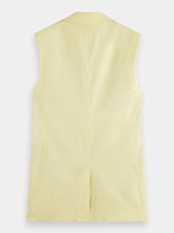 Longer length summer gilet