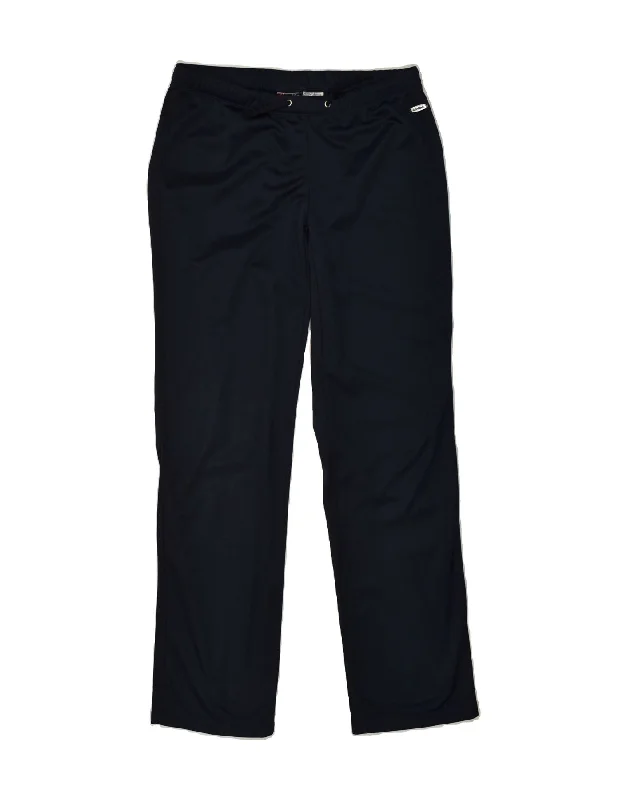 LOTTO Womens Tracksuit Trousers UK 12 Medium Navy Blue Polyester