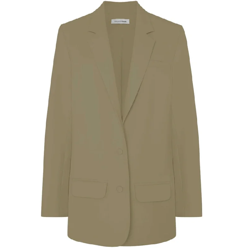 VIRGIN WOOL BLAZER ""BOUVIER"" IN SAGE