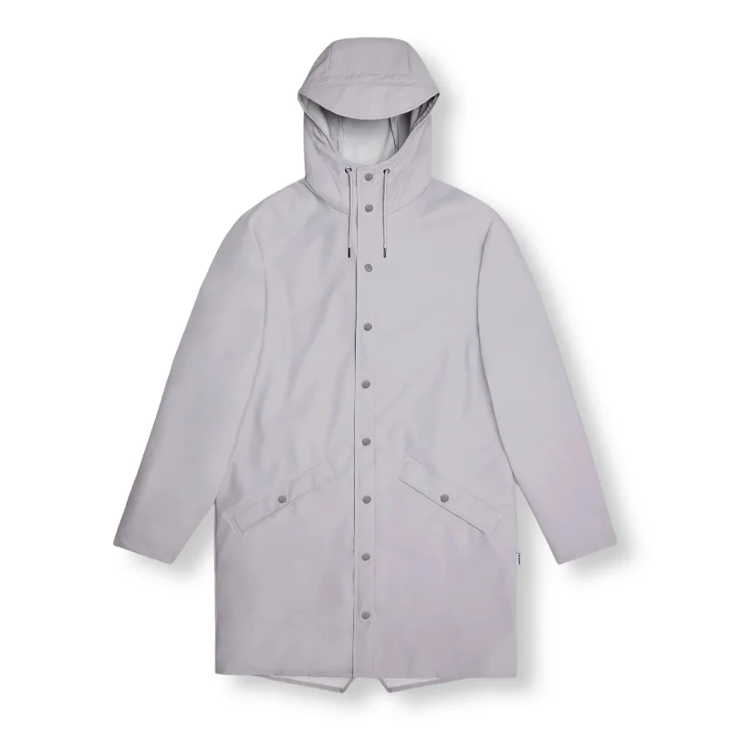 Rains Long Jacket W3 Flint