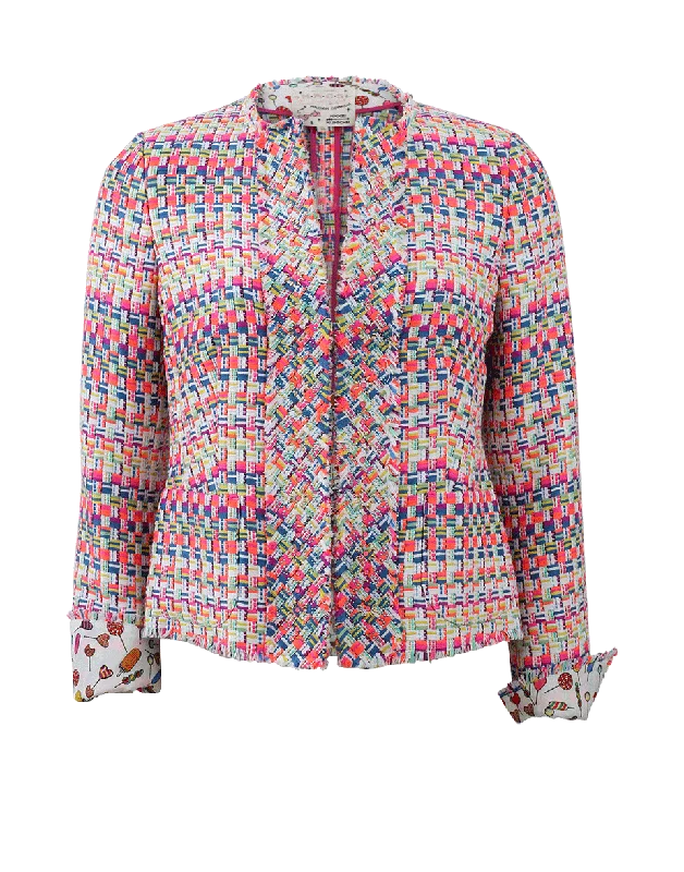 Ribbon Tweed Jacket