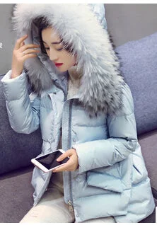 Women Parka 2015 Long sleeve Warm White Duck Down Winter Jacket Women Parka Cloak Coat Winter Coat Women manteau femme L218