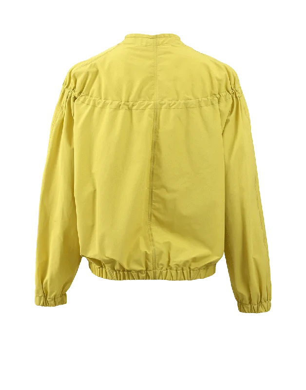 Zip Up Drawstring Jacket