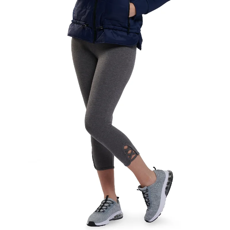 ACX Active Women's Side Detail Capri Leggings