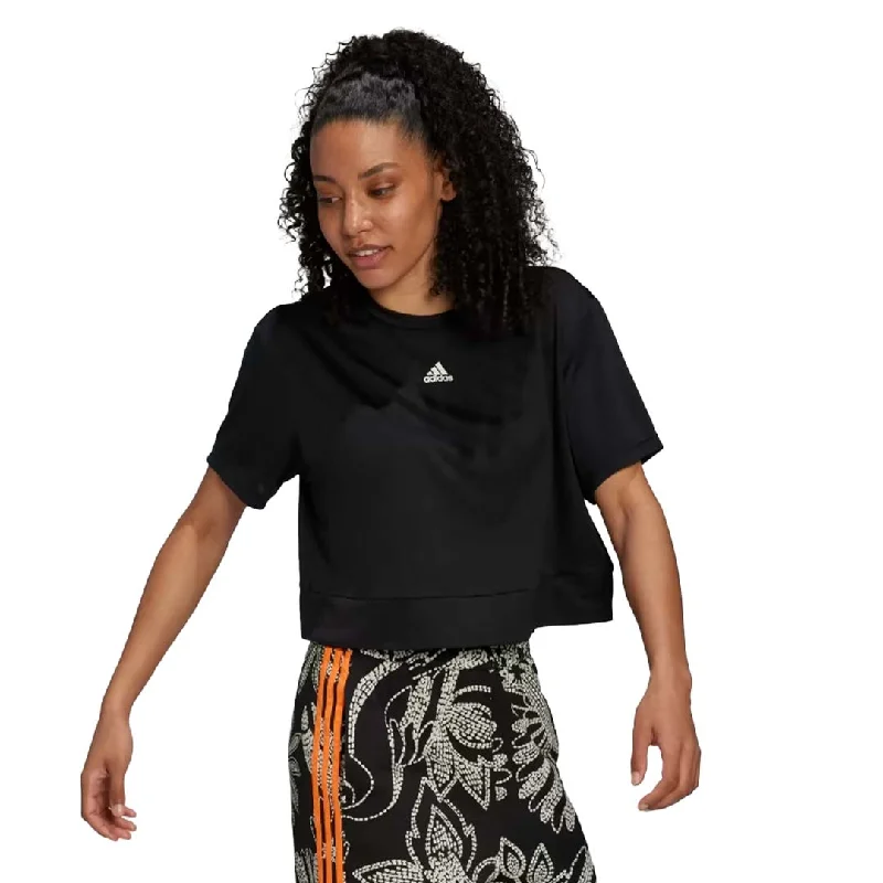 adidas - Women's Aeroready Studio Crop T-Shirt (HD8943)