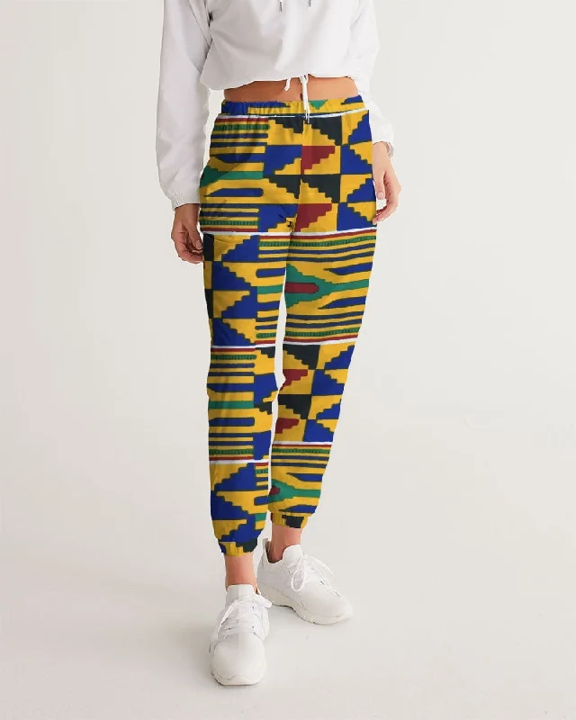 AKH African Kente Cloth Women's Track Pants