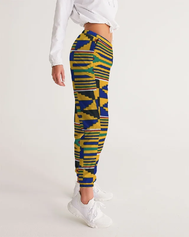 AKH African Kente Cloth Women's Track Pants