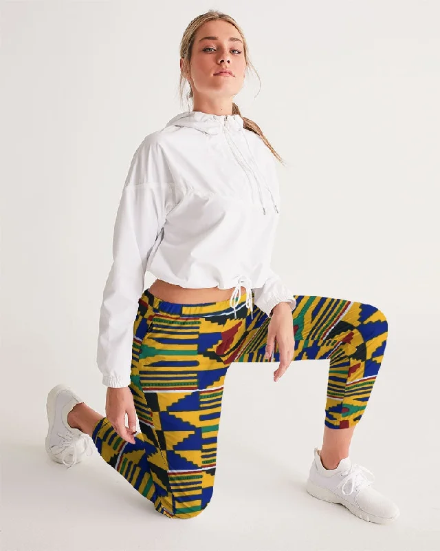 AKH African Kente Cloth Women's Track Pants