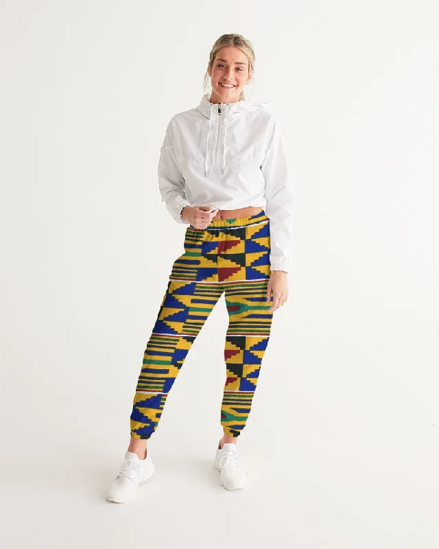 AKH African Kente Cloth Women's Track Pants