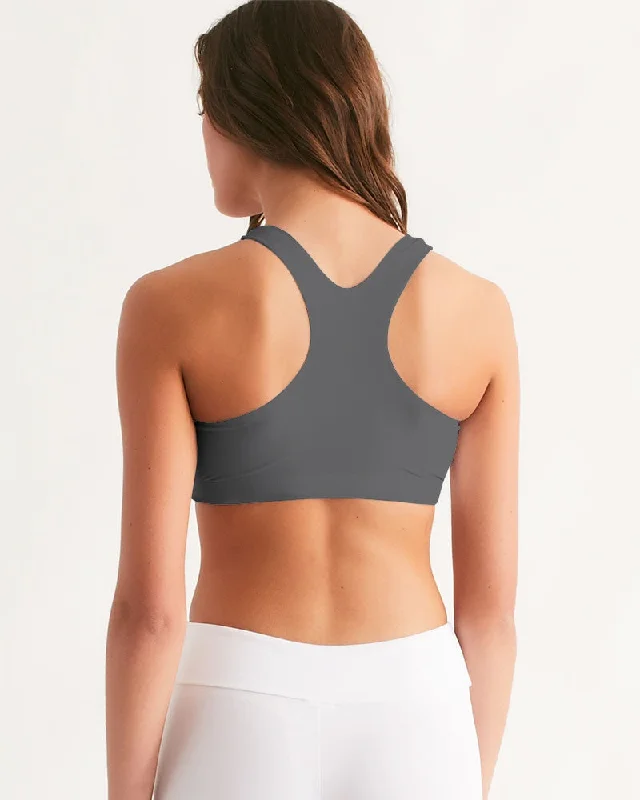 AKH Grey Women's Seamless Sports Bra