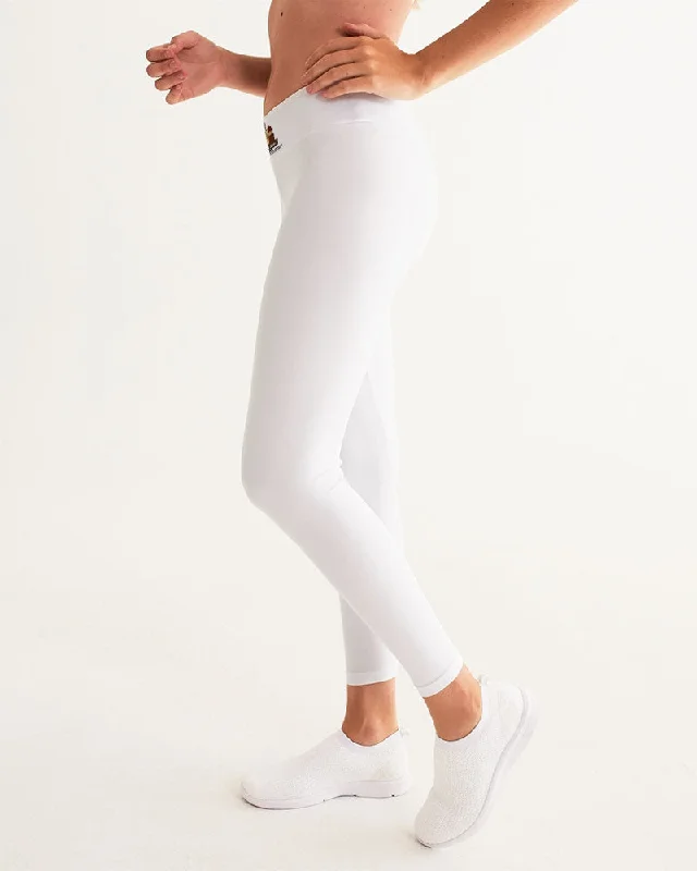 AKH White Women's Yoga Pants