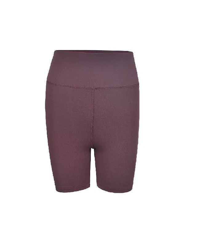 Composed Sport Biker Shorts - Chocolate Cherry