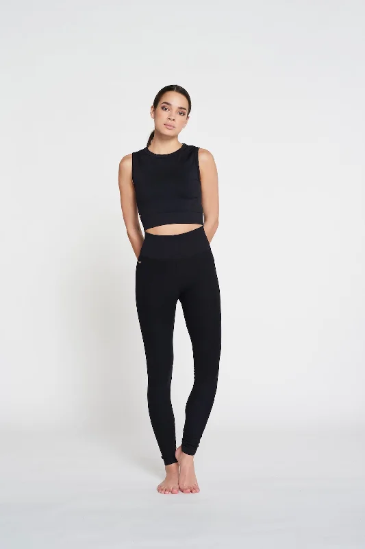 Jayne Soft Leggings - Black