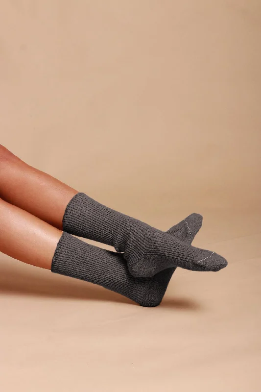 Elite Elastic-Free 100% Cotton Socks (2pairs/Pack)