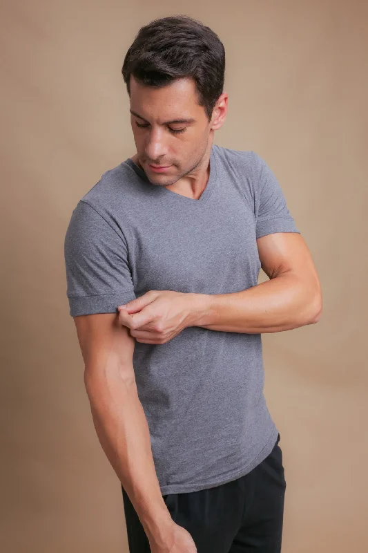 Men's Athletic V-Neck Shirt