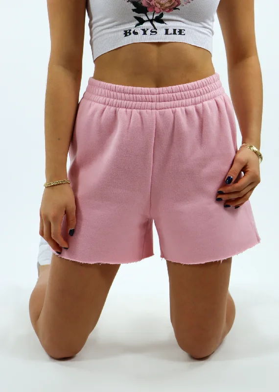 Rock N Rags Signature Sweat Shorts ★ Light Pink