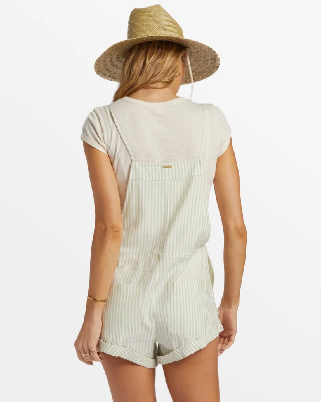 Billabong Wild Pursuit Romper-Light Avocado