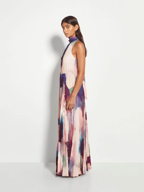 Hera Dress (Illuminate Crepe) Prism