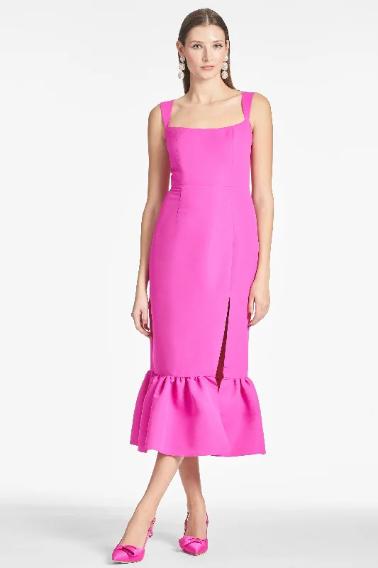 Laura Dress - Cerise