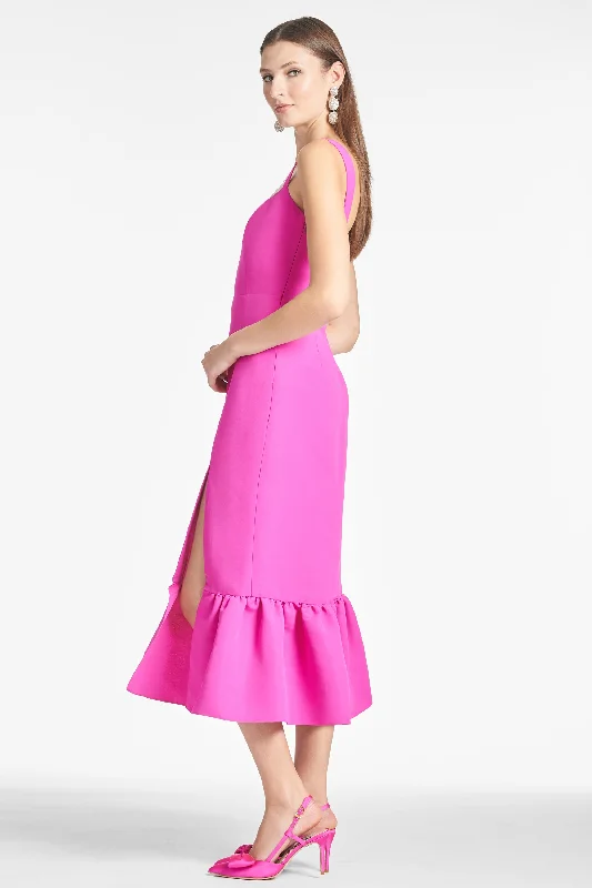 Laura Dress - Cerise