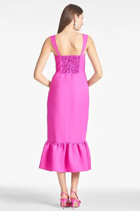 Laura Dress - Cerise