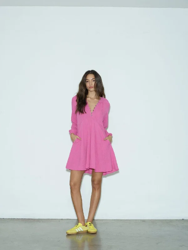 Lucinda Mini Gauze Dress