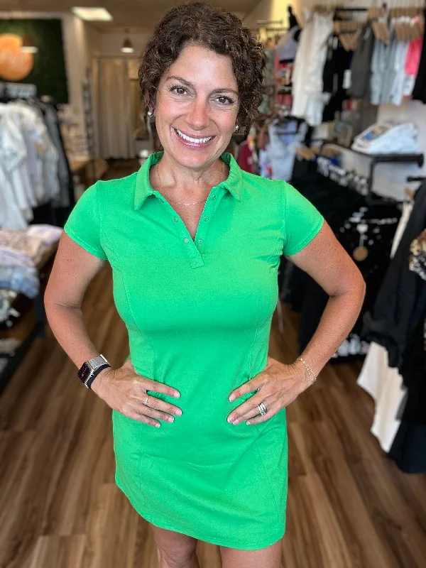 On the Greens Collection: Polo Golf Dress