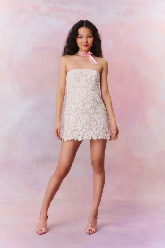 Paulinette Iridescent Sequin Mini Dress