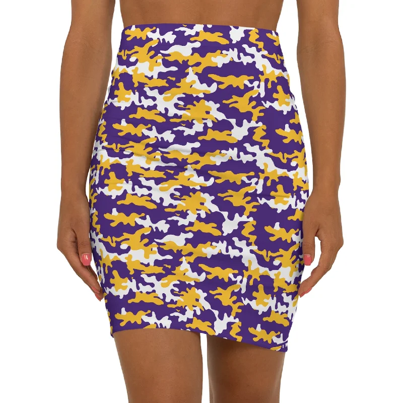 Women's Mini Skirt - Camo