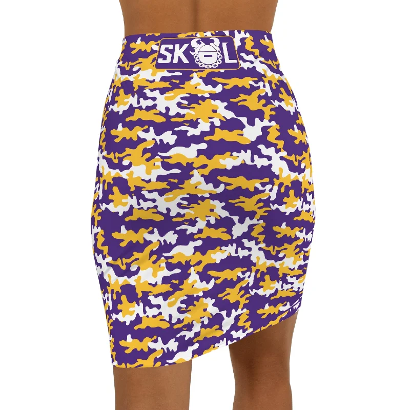 Women's Mini Skirt - Camo