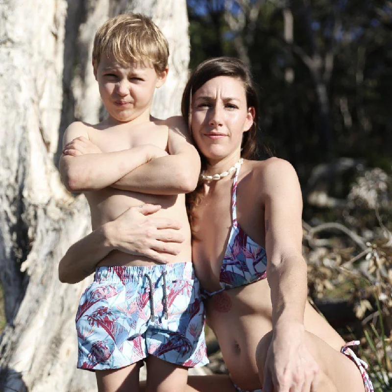 Matching Swimwear, Boys' Board Shorts, Birds of Paradise