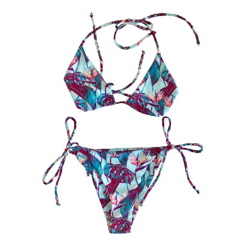 Matching Swimwear, Women's Bikini, Birds of Paradise