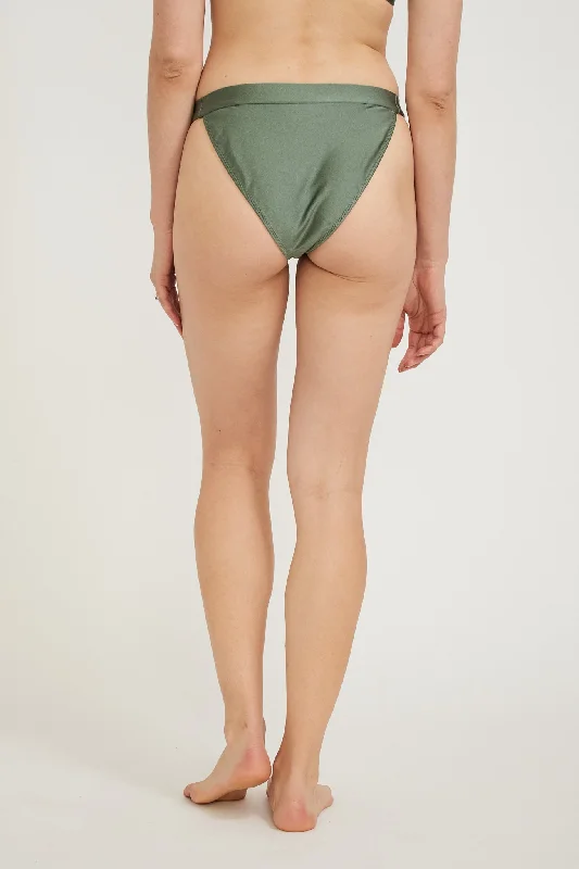 Immerse High Cut Briefs Mystic Green