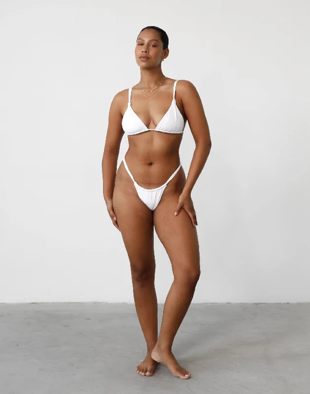 Laguna Bikini Bottoms (White)