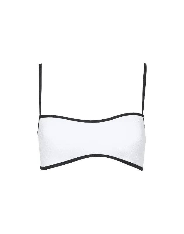 On Board Bikini Top (Black/White)