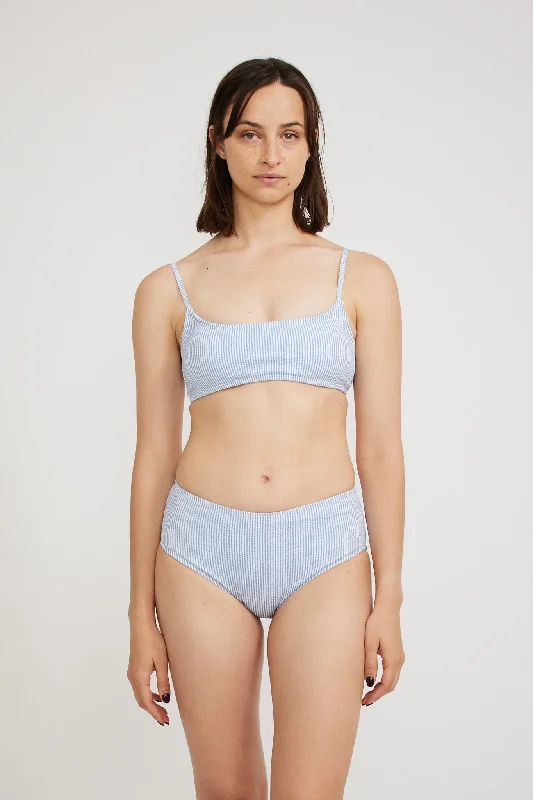 Seersucker Bikini Stripe