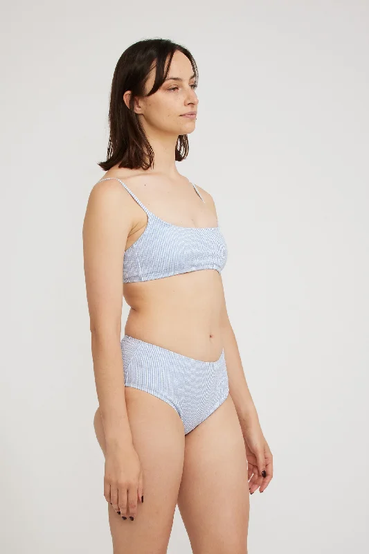 Seersucker Bikini Stripe