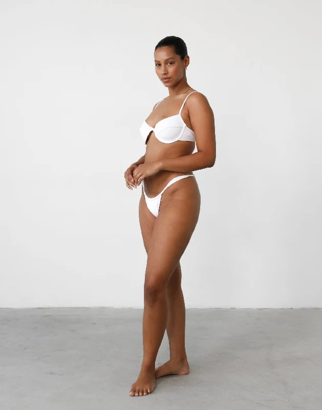 Starboard Balconette Bikini Top (White)