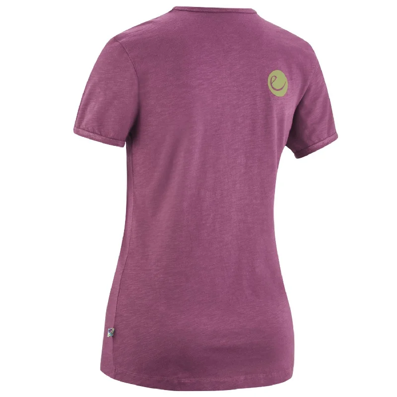 Edelrid Womens Highball Tee III - Plum